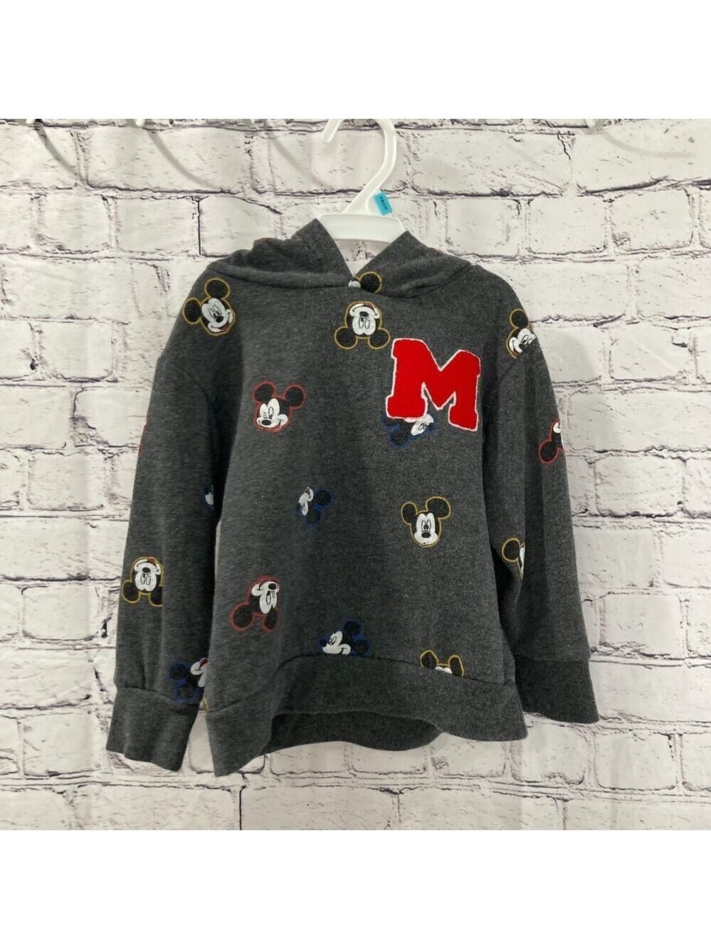Boys Mickey Mouse hooded sweatshirt Size 2T